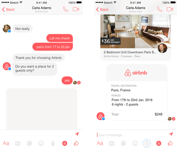 Airbnb chatbot