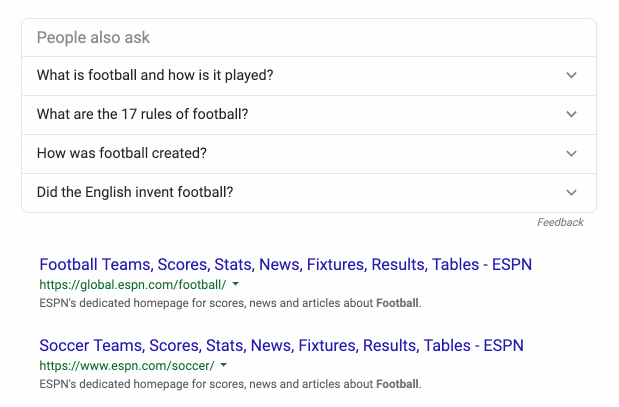 serp related questions people also ask