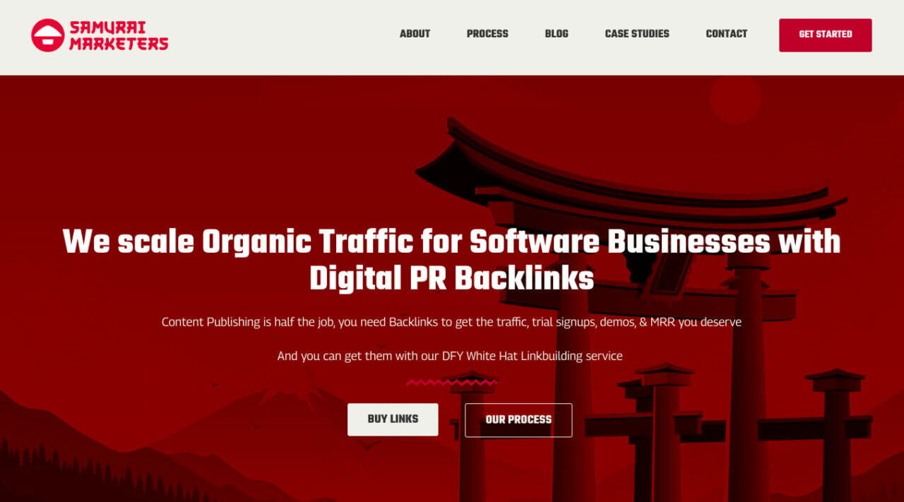 Samurai Marketers home page