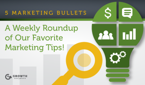 This Week in Growth: 5 Marketing Bullets 4/15/2016