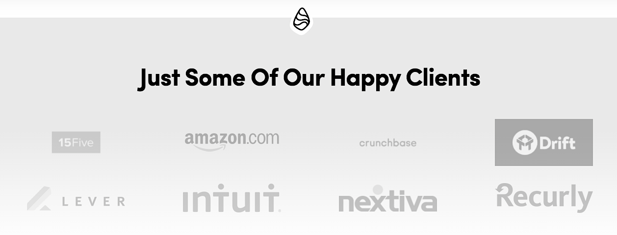 Happy client logos